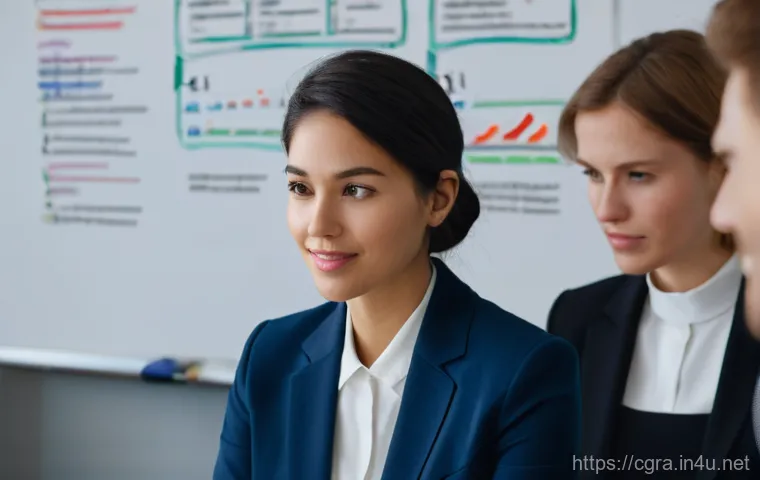 컴퓨터그래픽스운용기능사 자격증 면접 준비법 - **AI Integration and Enhanced Creativity:**
    "A focused graphic designer, dressed in stylish yet ...